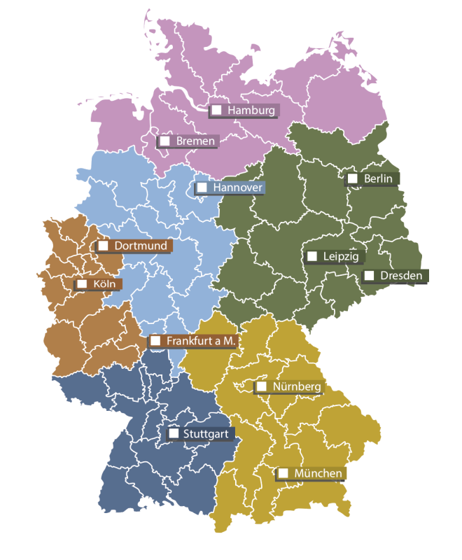Gebietskarte Berkemann